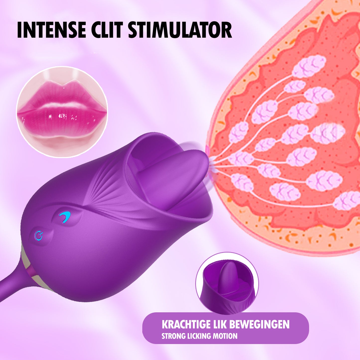 PURPLE INTENSE VIBRATOR