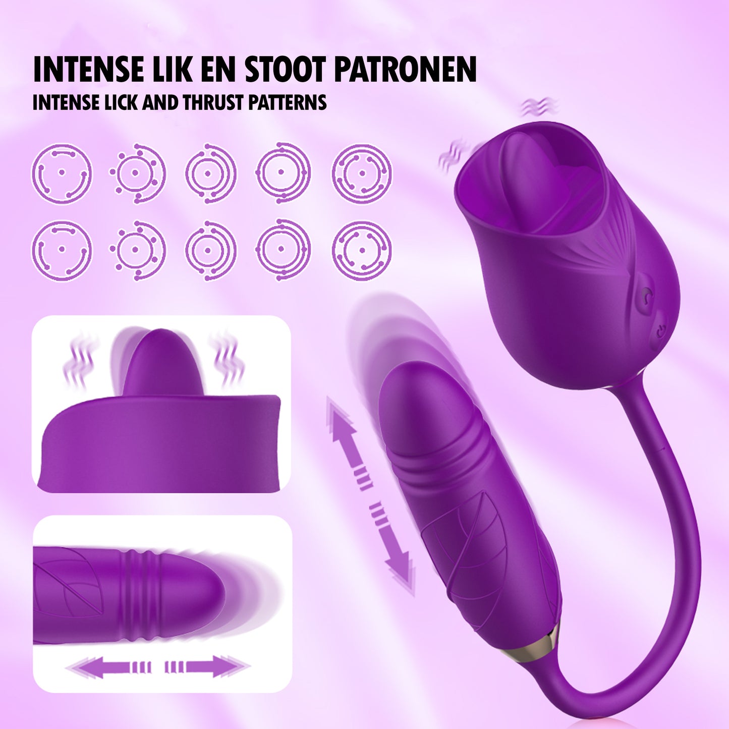 PURPLE INTENSE VIBRATOR