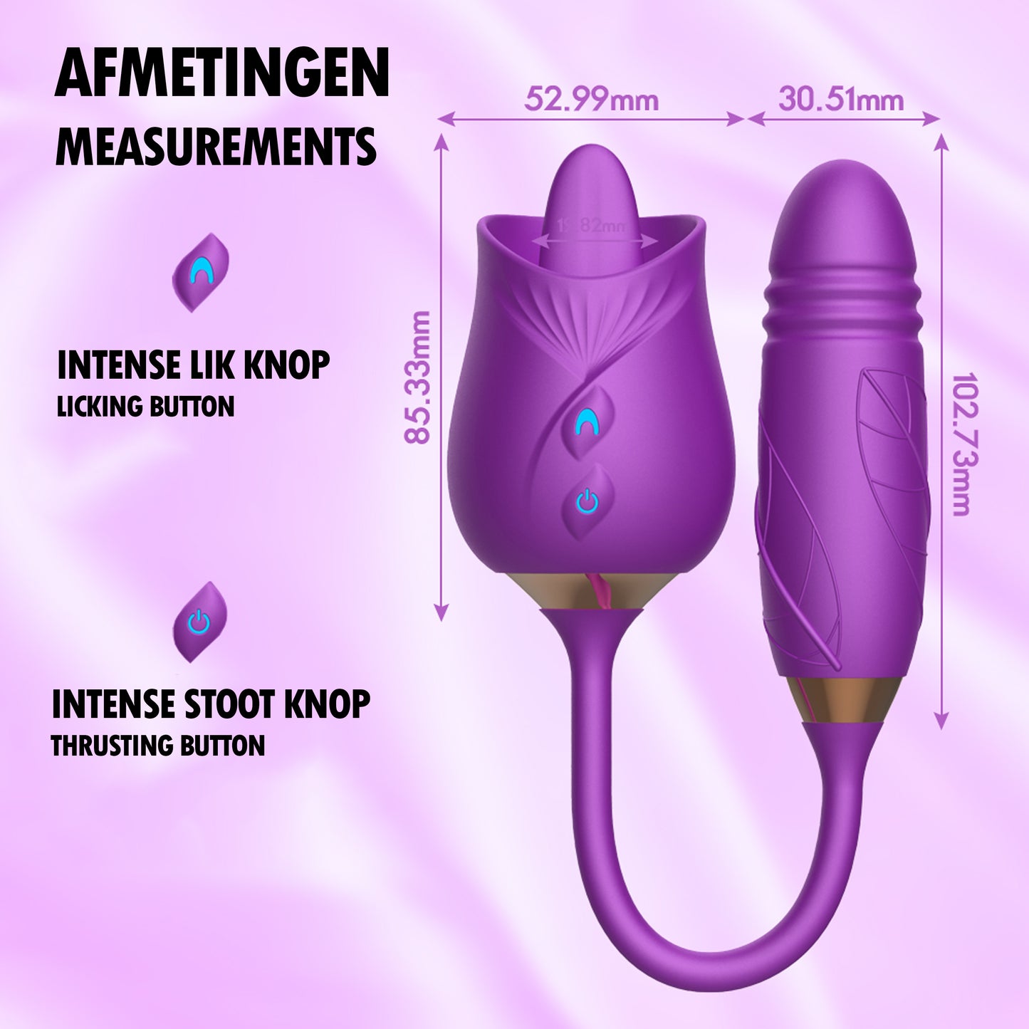 PURPLE INTENSE VIBRATOR